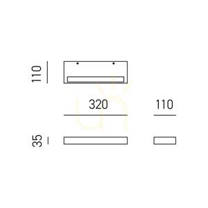 GAP522 Gea Luce fali lámpa small 1