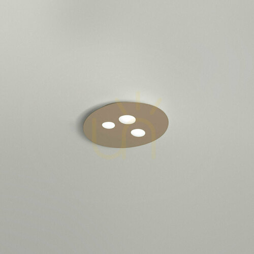 Jelölje be LUNA P/P FLUPT1 mennyezeti lámpa, szürke-barna, Gea Luce