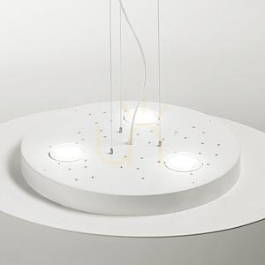 LUNA S FLUSB1 fehér függesztett lámpa a Gea Luce-tól small 1