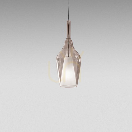 Jelölje be OFELIA S/12 MINI FOFSA12M függesztett lámpa, füstös átlátszó, Gea Luce