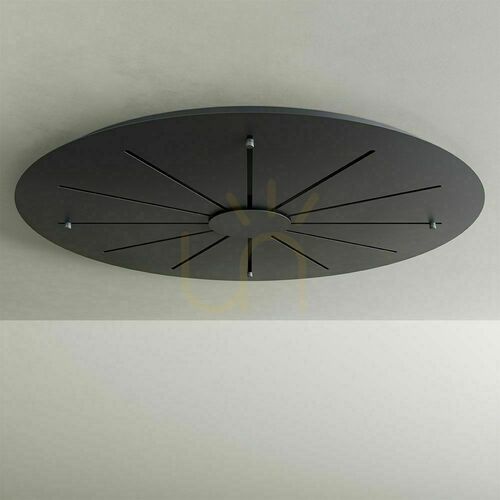 Jelölje be Csillár s.luce Echos, 20 fényforrásos, barna üveg, E27, Ø 25 cm-es búrákkal