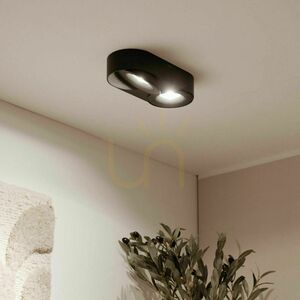 LED mennyezeti spotlámpa s.luce Santa Duo, 2 lámpás, forgatható, ezüst, 22 W, 2700 K 2 LED mennyezeti spotlámpa s.luce Santa Duo, 2 lámpás, forgatható, ezüst, 22 W, 2700 K small 2