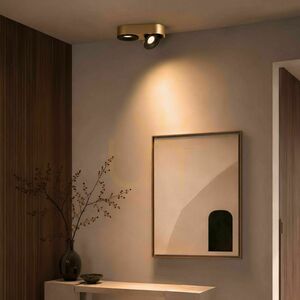 LED mennyezeti spotlámpa s.luce Santa Duo, 2 fejes, fekete, forgatható, dimmelhető, 22 W, 2700 K small 9