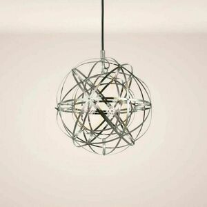 LED függőlámpa s.luce Atom Cluster, 3 lámpás, aranyszínű, Ø30 cm, 3000 K small 7