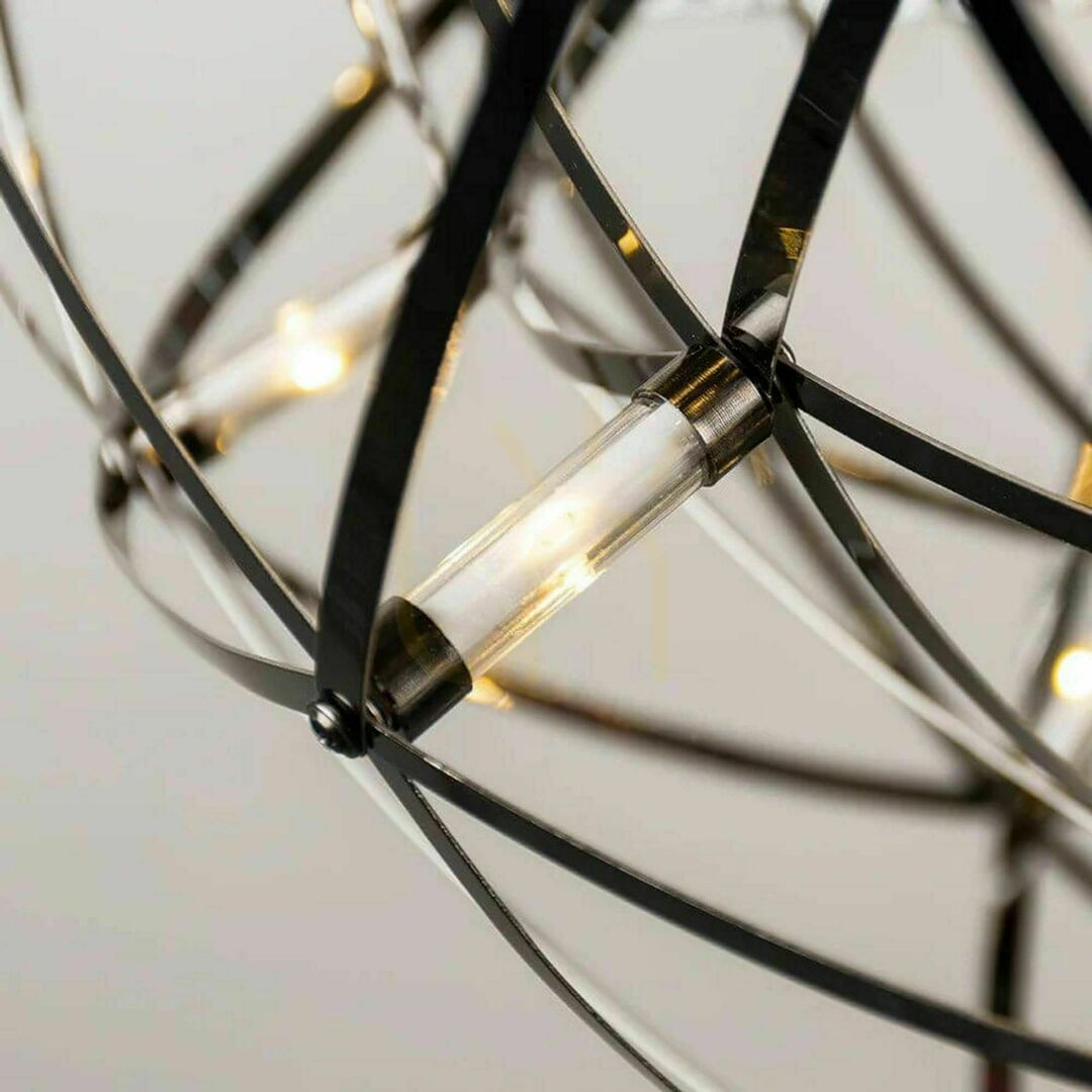 Jelölje be LED függőlámpa s.luce Atom Cluster, 7 lámpás, fekete, 90 cm, 3000 K LED függőlámpa s.luce Atom Cluster, 7 lámpás, fekete, 90 cm, 3000 K