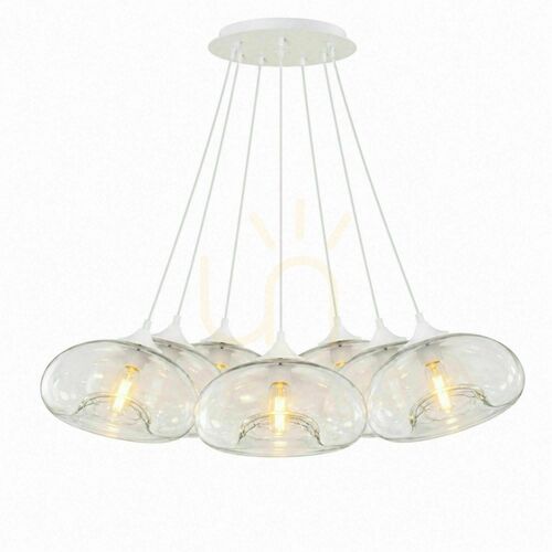 Jelölje be Függőlámpa s.luce Cruet, 7 izzós, fürtös, átlátszó üveg, E27