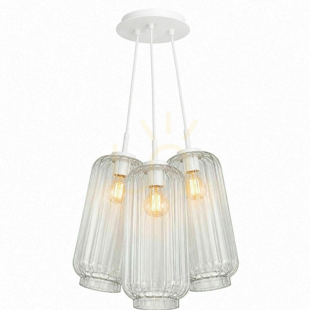 Jelölje be Függőlámpa s.luce Velo Cluster, 3 izzós, színes üveg, 3×18 cm, E27 Függőlámpa s.luce Velo Cluster, 3 izzós, színes üveg, 3×18 cm, E27