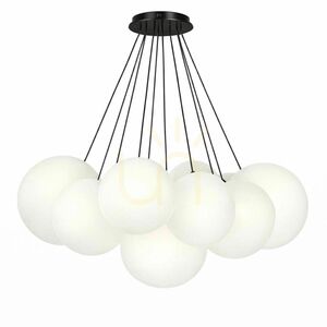 Függőlámpa s.luce Orb Cluster, réz, üveg, 13 × E27, Ø20 cm-es gömbökkel 7 Függőlámpa s.luce Orb Cluster, réz, üveg, 13 × E27, Ø20 cm-es gömbökkel small 7
