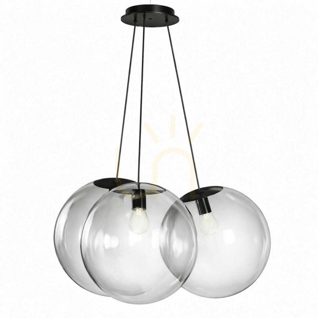 Jelölje be Függőlámpa s.luce Orb Cluster, 3 fényforrásos, füstszínű üveg, 3×E27, 3×50 cm Függőlámpa s.luce Orb Cluster, 3 fényforrásos, füstszínű üveg, 3×E27, 3×50 cm
