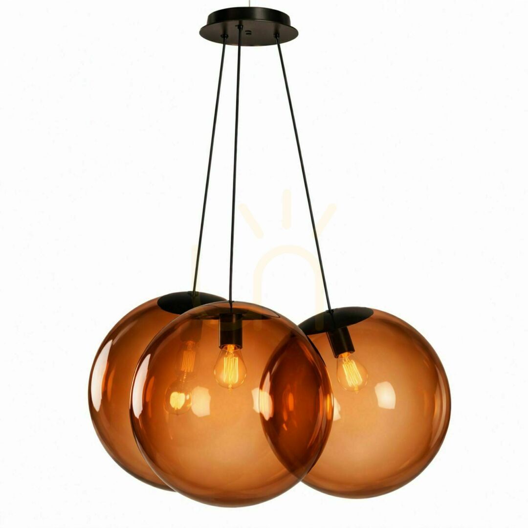 Jelölje be Függőlámpa s.luce Orb Cluster, 3 izzós, átlátszó üveg, 3×50 cm, E27 Függőlámpa s.luce Orb Cluster, 3 izzós, átlátszó üveg, 3×50 cm, E27