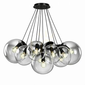 Függőlámpa s.luce Orb Cluster, 13 fényű, fehér üveg, Ø30 cm, E27 13 Függőlámpa s.luce Orb Cluster, 13 fényű, fehér üveg, Ø30 cm, E27 small 13