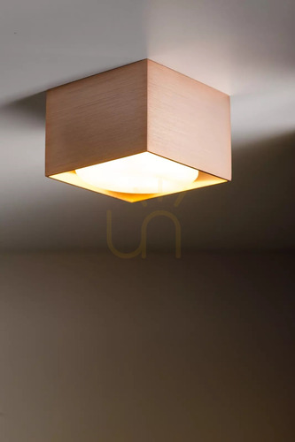 Nézze meg Sigma CUBO METALIK spot lámpa réz 42079 – 1xGX53 max 12W LED, szálcsiszolt alumínium, 8x8x5,5 cm, IP20