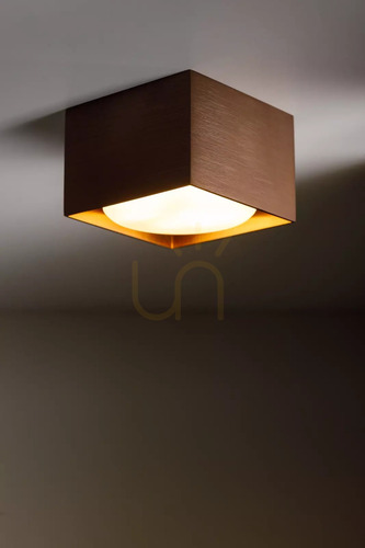 Nézze meg Sigma CUBO METALIK spot lámpa sötét bronz 42080 – 1xGX53 max 12W LED, szálcsiszolt alumínium, 8x8x5,5 cm, IP20