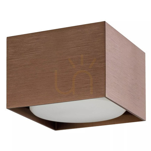 Nézze meg Sigma CUBO METALIK spot lámpa sötét bronz 42080 – 1xGX53 max 12W LED, szálcsiszolt alumínium, 8x8x5,5 cm, IP20