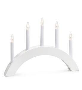 Gyertyatartó Markslojd ATLE fehér fa 5 fényes 40 cm 704469 small 1