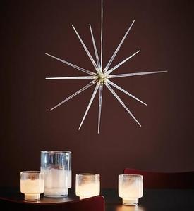 LED csillag dekoráció Markslojd BRIGHT 3D átlátszó 53 cm 704429 small 1