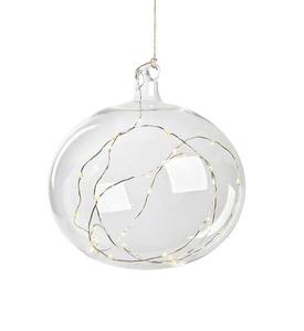 Üveggolyó fényfüzér Markslojd 704471 átlátszó üveg 18 cm small 2