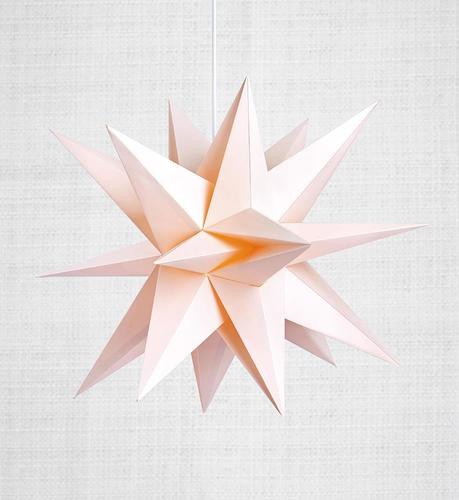 Jelölje be Papír csillag lámpa Markslojd Skillinge 3D rózsaszín 50 cm 704440