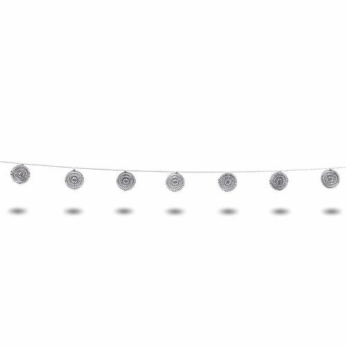 Jelölje be Fényfüzér Markslojd Terv 703172 ezüst fém kerek díszekkel 10 LED 1,9 m