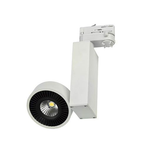 Jelölje be Sínreflektor Spectrum LED MADARA COB 10 W 800 lm 3000 K, 45°, háromfázisú EUTRAC, fehér