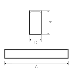 Allday Line 830 60 W 230 V 170 Cm 75 St Fehér small 1