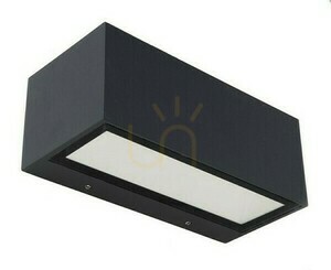 Kültéri fali lámpa Lutec GEMINI LED 20W antracit alumínium 5189112118 small 0