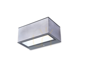 Kültéri fali lámpa Lutec GEMINI LED 11W szürke rozsdamentes acél 5189103118 small 0