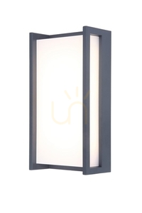 Lutec QUBO 5193001118 antracit kültéri fali lámpa LED 15 W 1300 lm 3000 K small 0