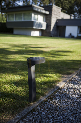 Jelölje be Lutec DISO 6906703335 napelemes kerti oszloplámpa sötétszürke 45 cm