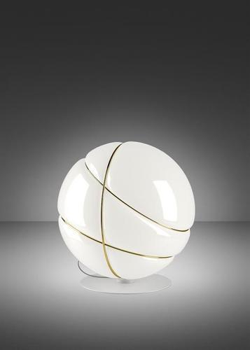 Jelölje be Fabbian Armilla F50 13W asztali lámpa - fehér és arany - F50 B05 01