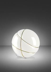 Fabbian Armilla F50 13W asztali lámpa - fehér és arany - F50 B05 01 0 Fabbian Armilla F50 13W asztali lámpa - fehér és arany - F50 B05 01 small 0