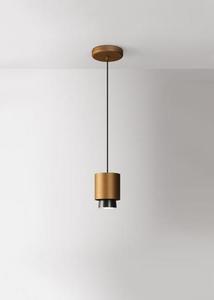Függesztett lámpa Fabbian Claque F43 20W 10cm - Bronz - F43 A01 76 0 Függesztett lámpa Fabbian Claque F43 20W 10cm - Bronz - F43 A01 76 small 0