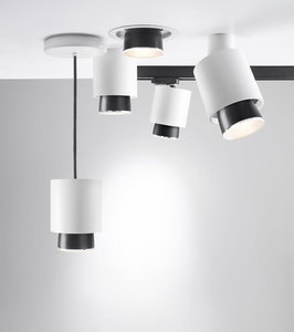 Függesztett lámpa Fabbian Claque F43 20W 20cm - Fehér - F43 A03 01 1 Függesztett lámpa Fabbian Claque F43 20W 20cm - Fehér - F43 A03 01 small 1