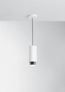 Függesztett lámpa Fabbian Claque F43 20W 20cm - Fehér - F43 A04 01 small 0