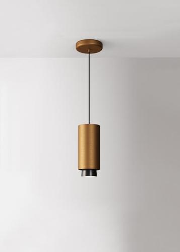 Jelölje be Függesztett lámpa Fabbian Claque F43 20W 20cm - Bronz - F43 A04 76
