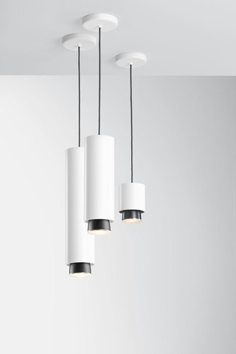 Jelölje be Függesztett lámpa Fabbian Claque F43 20W 30cm - Fehér - F43 A05 01