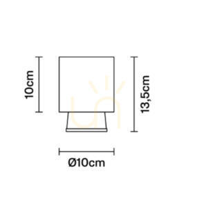 Spotlámpa Fabbian Claque F43 20W 10cm - Fehér - F43 E02 01 small 3