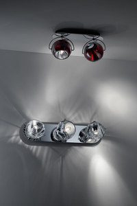 Fabbian Beluga dupla Plafond/Chandelier - Piros - D57 G23 03 small 1