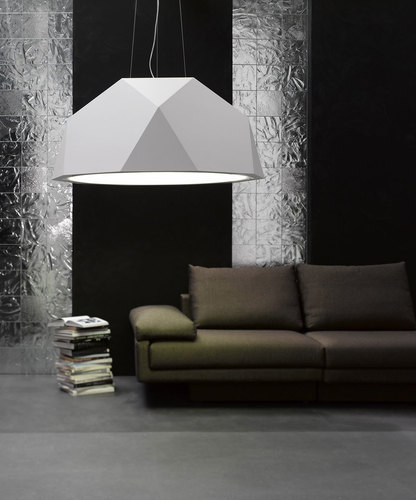 Jelölje be Függesztett lámpa Fabbian Crio D81 8W 115cm - Fehér - D81 A13 01
