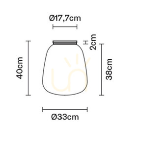 Plafond Fabbian Lumi Ø33 - F07 E11 01 small 3