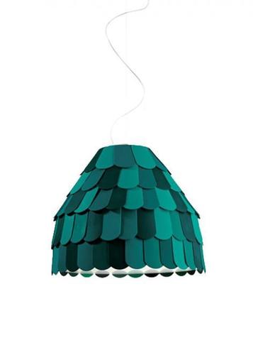 Jelölje be Függesztett lámpa Fabbian Roofer F12 57cm - Zöld - F12 A01 43