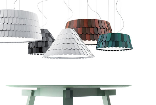 Jelölje be Függesztett lámpa Fabbian Roofer F12 59cm - narancssárga - F12 A05 32