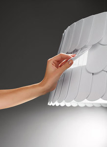 Függesztett lámpa Fabbian Roofer F12 79cm - Fehér - F12 A07 01 small 6