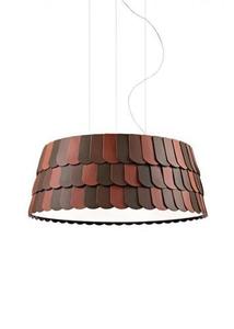 Függesztett lámpa Fabbian Roofer F12 79cm - narancssárga - F12 A07 32 small 0