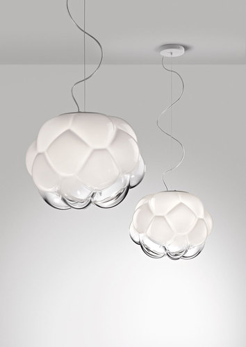 Jelölje be Függesztett lámpa Fabbian Cloudy F21 26cm - F21 A03 71