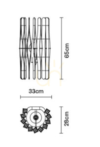 Fali lámpa Fabbian Stick F23 22W - F23 D01 69 3 Fali lámpa Fabbian Stick F23 22W - F23 D01 69 small 3