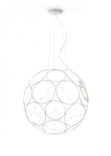 Jelölje be Függesztett lámpa Fabbian Giro F30 17W 67cm - Fehér - F30 A01 01