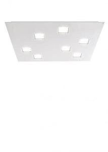 Mennyezeti világítás szerelvény Fabbian Quarter F38 5W 59,5x59,5cm - Fehér - F38 G13 01 0 Mennyezeti világítás szerelvény Fabbian Quarter F38 5W 59,5x59,5cm - Fehér - F38 G13 01 small 0