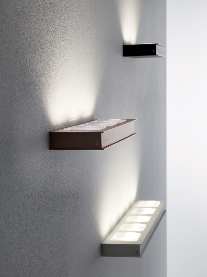 Kilátás Fali lámpa Fabbian Quarter F38 5W 23,5x10cm - Fekete - F38 G01 02 Fali lámpa Fabbian Quarter F38 5W 23,5x10cm - Fekete - F38 G01 02