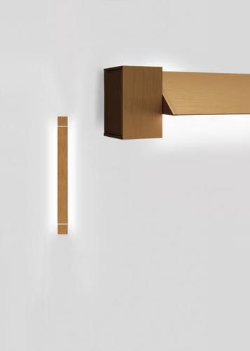 Jelölje be Fali lámpa Fabbian Pivot F39 23W 3000K - Bronz - F39 G01 76